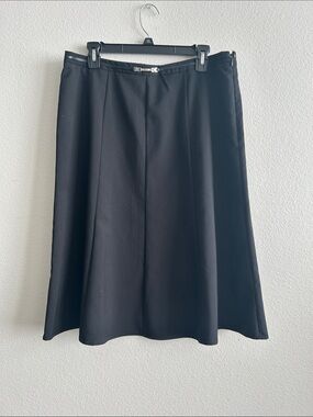 East 5th Black A-Line Skirt